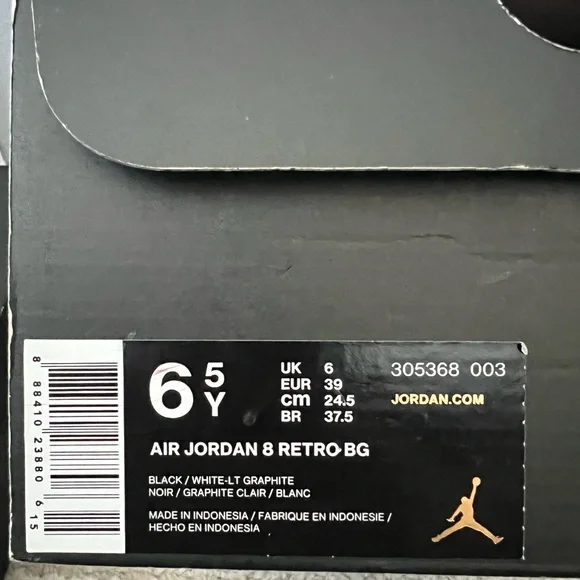 Air Jordan 8 Chrome GS - Picture 7 of 8